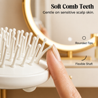 Electric Spray air Cushion Massage Comb, 3-in-1 Electric Mist Spray Hair Brush