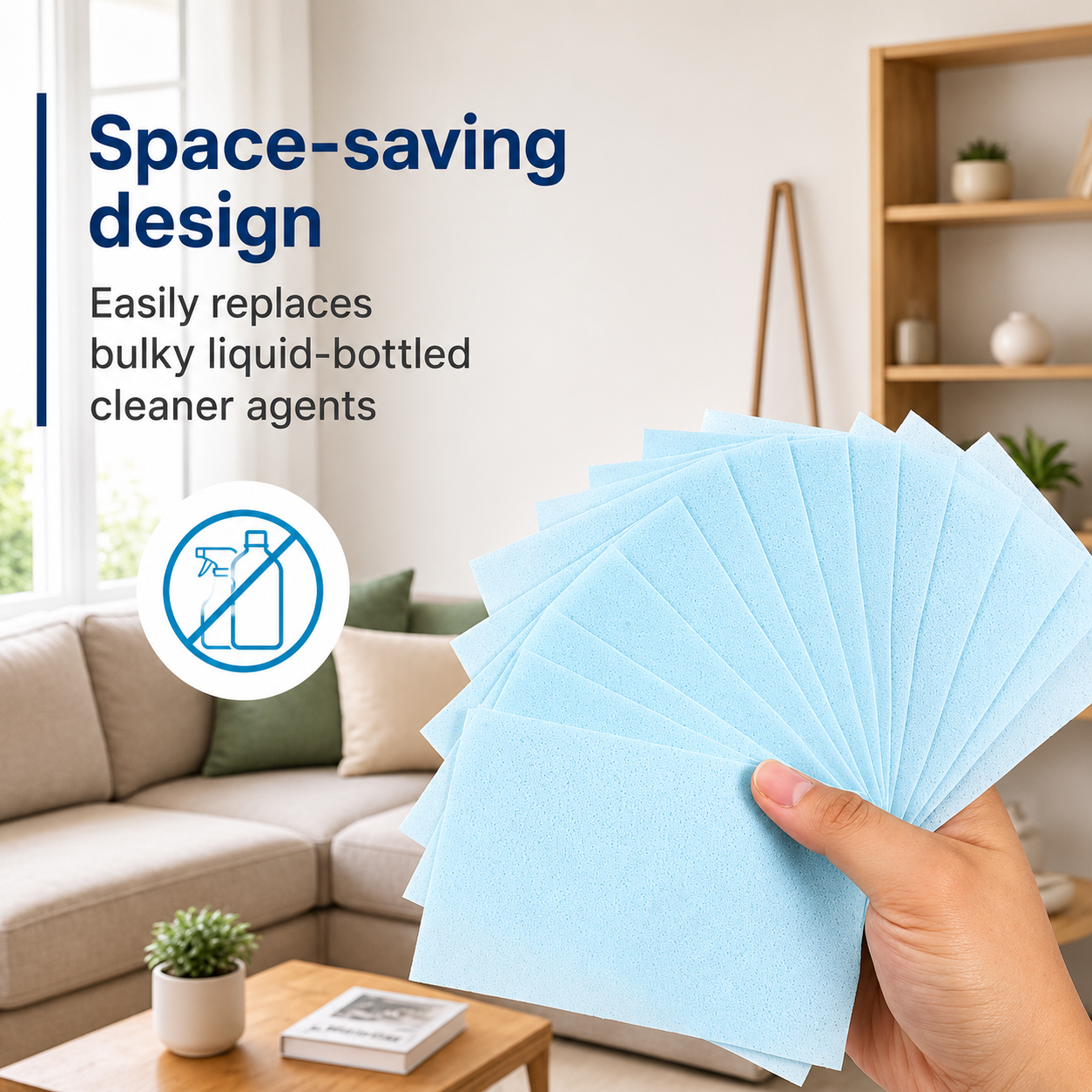 Multi-Surface Floor Clean Sheet with Fresh Scent (60P)