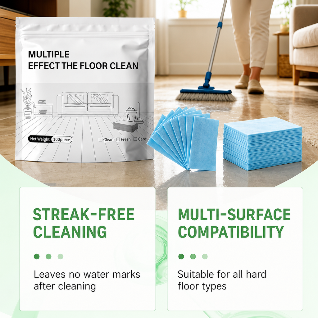 Multi-Surface Floor Clean Sheet with Fresh Scent (60P)