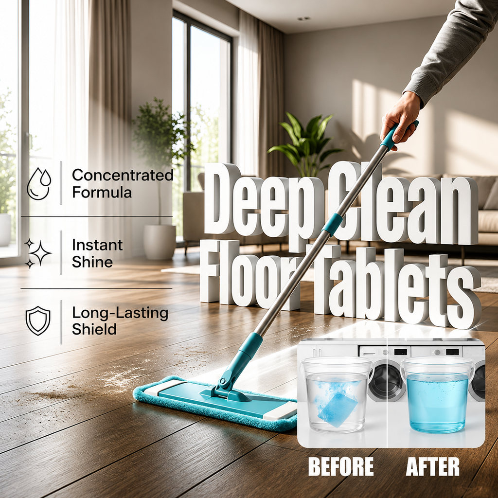Multi-Surface Floor Clean Sheet with Fresh Scent (60P)