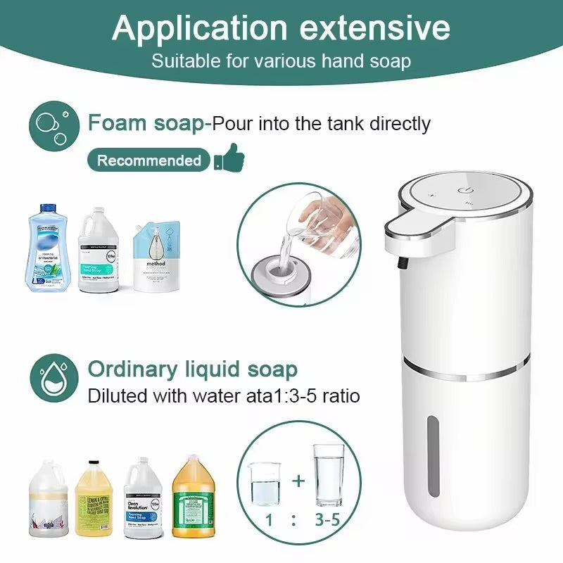 Induction Hand Sanitizer, Automatic Liquid Soap Dispenser