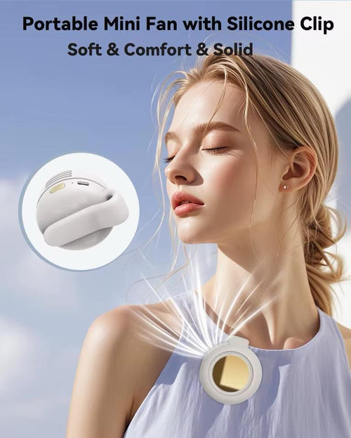 Portable  Fan USB Charging Fan Waist Clip
