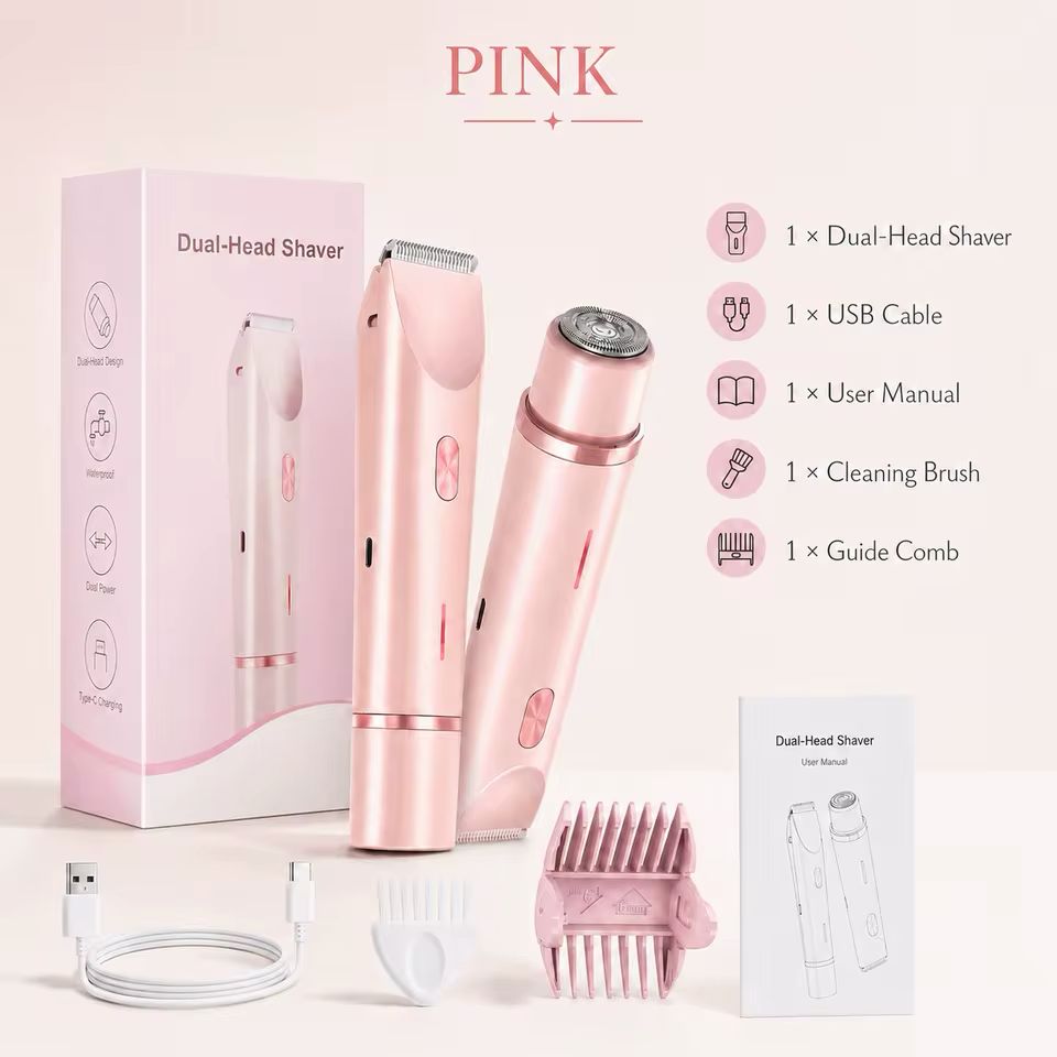 Double Head Electric Hair Remover Shaver