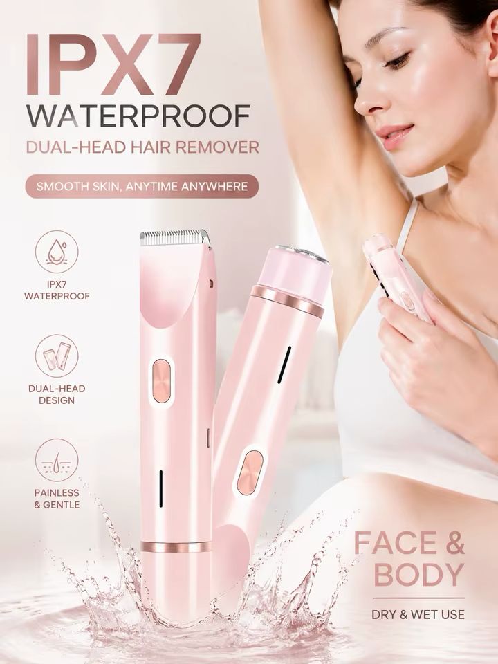 Double Head Electric Hair Remover Shaver