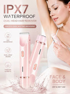 Double Head Electric Hair Remover Shaver